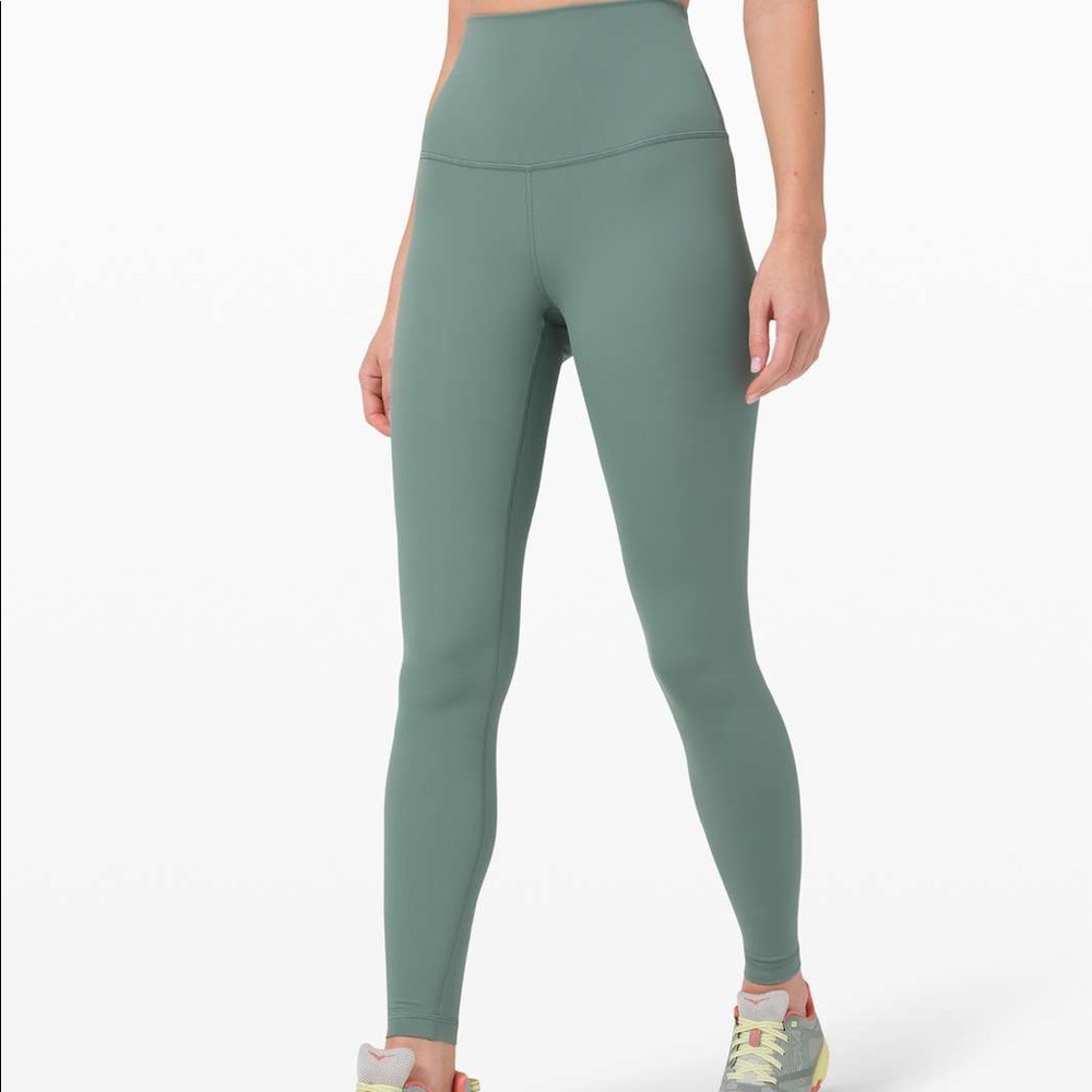 Lululemon Align Pant 25” - Size 6 Tidewater Teal